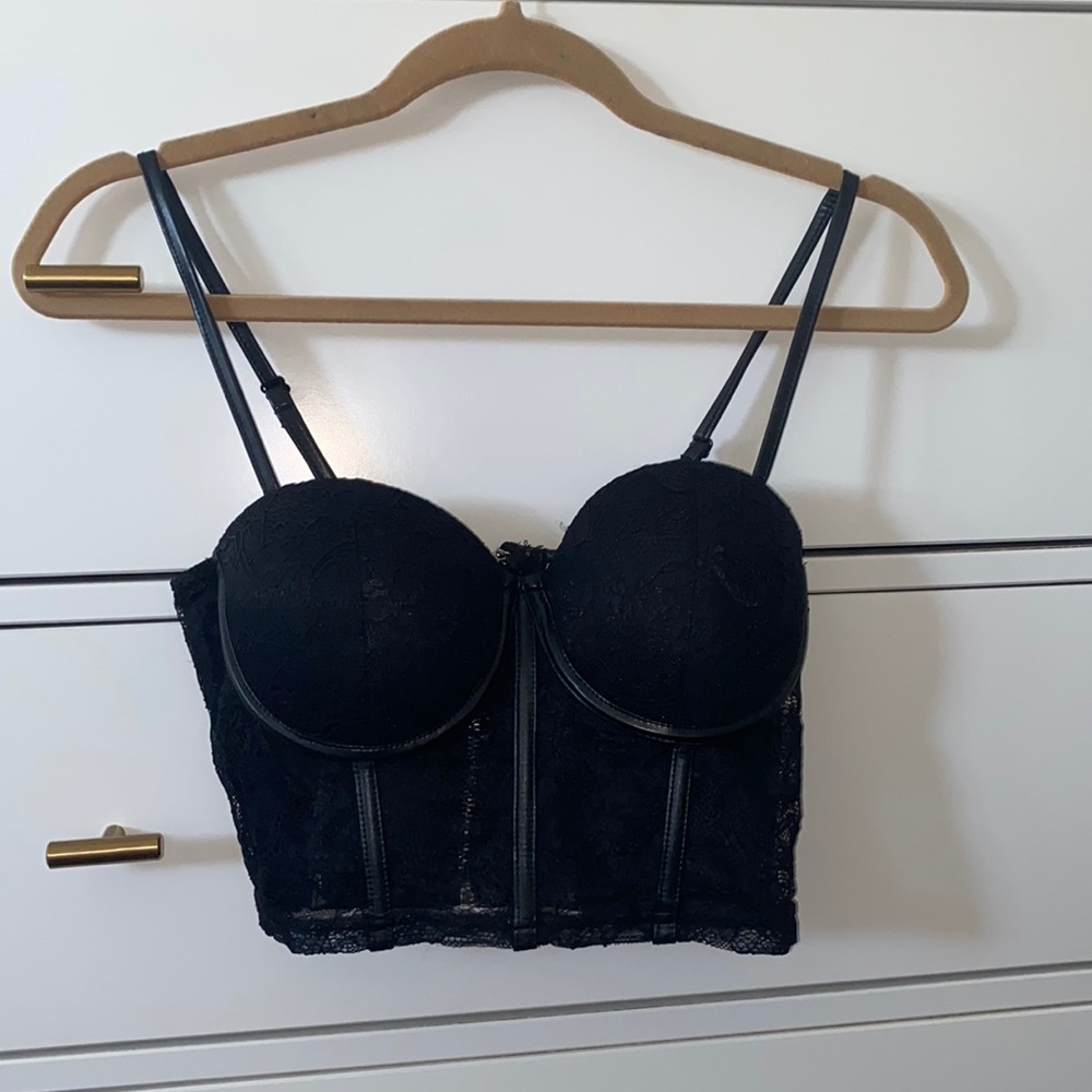 Small corset lace top